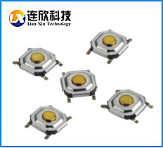 按鍵開關(guān)5MM*5MM*1.5H輕觸按鍵